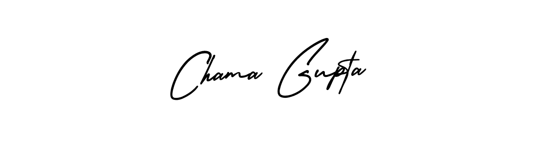 Here are the top 10 professional signature styles for the name Chama Gupta. These are the best autograph styles you can use for your name. Chama Gupta signature style 3 images and pictures png