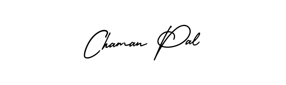 It looks lik you need a new signature style for name Chaman Pal. Design unique handwritten (AmerikaSignatureDemo-Regular) signature with our free signature maker in just a few clicks. Chaman Pal signature style 3 images and pictures png