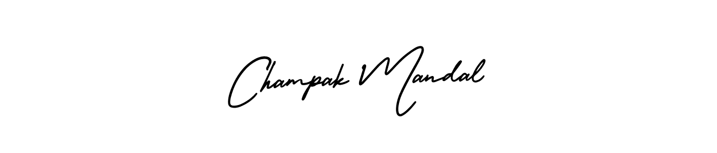 This is the best signature style for the Champak Mandal name. Also you like these signature font (AmerikaSignatureDemo-Regular). Mix name signature. Champak Mandal signature style 3 images and pictures png