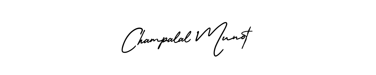 This is the best signature style for the Champalal Munot name. Also you like these signature font (AmerikaSignatureDemo-Regular). Mix name signature. Champalal Munot signature style 3 images and pictures png