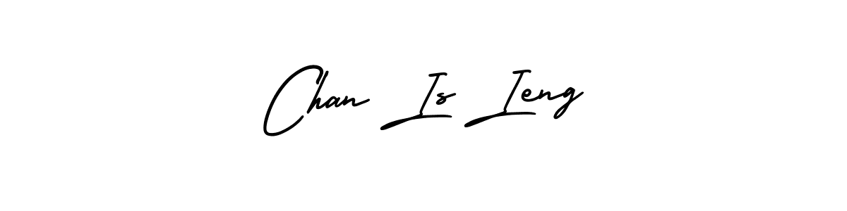 Design your own signature with our free online signature maker. With this signature software, you can create a handwritten (AmerikaSignatureDemo-Regular) signature for name Chan Is Ieng. Chan Is Ieng signature style 3 images and pictures png