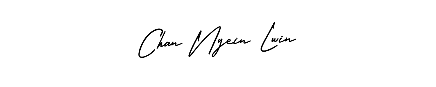 It looks lik you need a new signature style for name Chan Nyein Lwin. Design unique handwritten (AmerikaSignatureDemo-Regular) signature with our free signature maker in just a few clicks. Chan Nyein Lwin signature style 3 images and pictures png