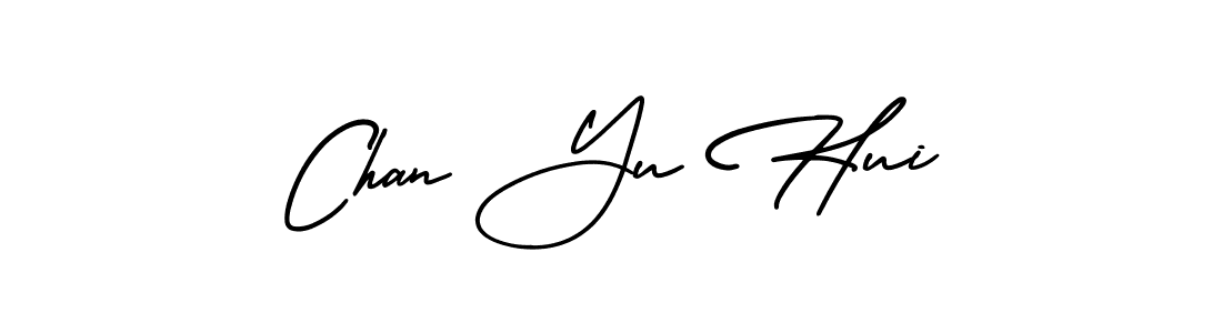 AmerikaSignatureDemo-Regular is a professional signature style that is perfect for those who want to add a touch of class to their signature. It is also a great choice for those who want to make their signature more unique. Get Chan Yu Hui name to fancy signature for free. Chan Yu Hui signature style 3 images and pictures png