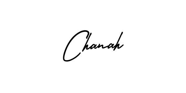 How to Draw Chanah signature style? AmerikaSignatureDemo-Regular is a latest design signature styles for name Chanah. Chanah signature style 3 images and pictures png