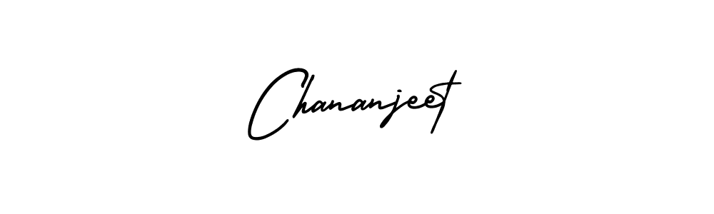 It looks lik you need a new signature style for name Chananjeet. Design unique handwritten (AmerikaSignatureDemo-Regular) signature with our free signature maker in just a few clicks. Chananjeet signature style 3 images and pictures png