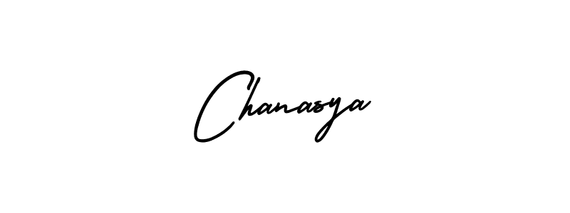 Make a beautiful signature design for name Chanasya. Use this online signature maker to create a handwritten signature for free. Chanasya signature style 3 images and pictures png