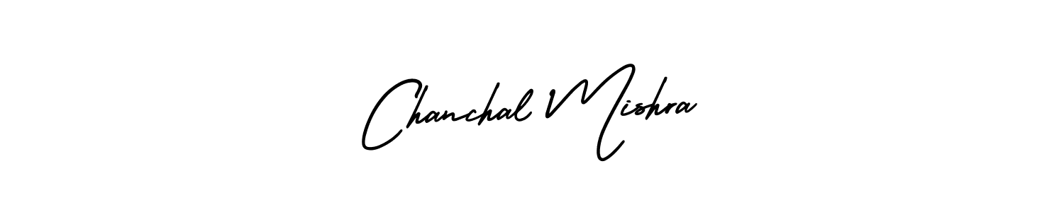 Chanchal Mishra stylish signature style. Best Handwritten Sign (AmerikaSignatureDemo-Regular) for my name. Handwritten Signature Collection Ideas for my name Chanchal Mishra. Chanchal Mishra signature style 3 images and pictures png