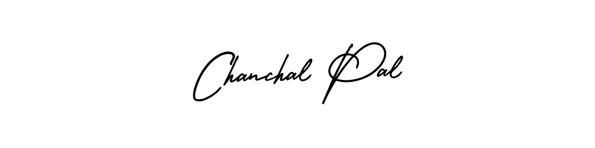 Design your own signature with our free online signature maker. With this signature software, you can create a handwritten (AmerikaSignatureDemo-Regular) signature for name Chanchal Pal. Chanchal Pal signature style 3 images and pictures png