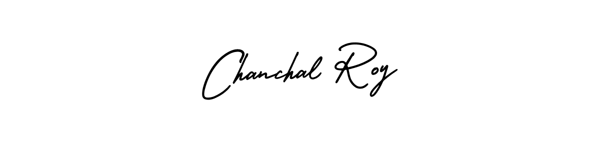 This is the best signature style for the Chanchal Roy name. Also you like these signature font (AmerikaSignatureDemo-Regular). Mix name signature. Chanchal Roy signature style 3 images and pictures png