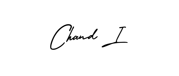 Chand I stylish signature style. Best Handwritten Sign (AmerikaSignatureDemo-Regular) for my name. Handwritten Signature Collection Ideas for my name Chand I. Chand I signature style 3 images and pictures png