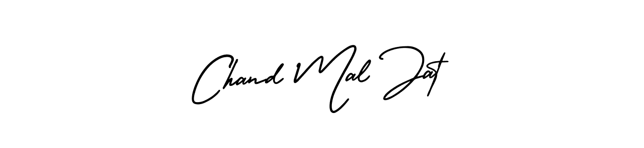 Make a beautiful signature design for name Chand Mal Jat. With this signature (AmerikaSignatureDemo-Regular) style, you can create a handwritten signature for free. Chand Mal Jat signature style 3 images and pictures png