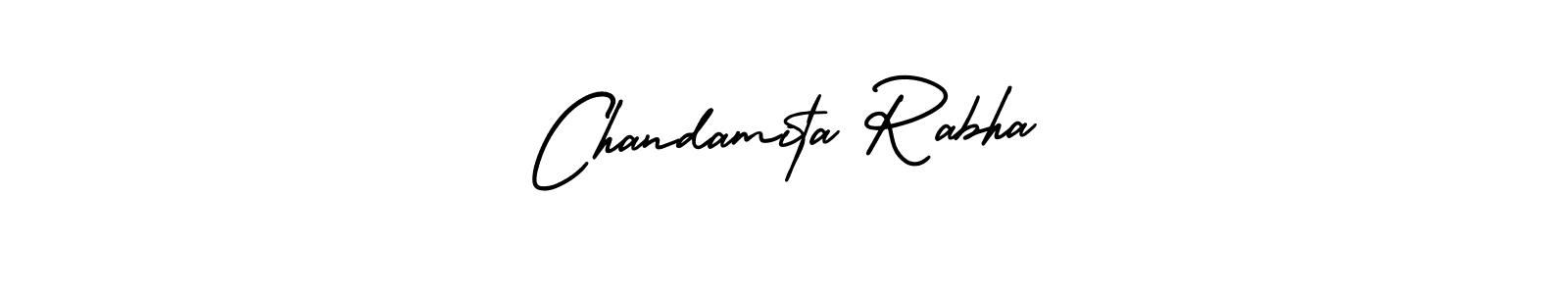 Similarly AmerikaSignatureDemo-Regular is the best handwritten signature design. Signature creator online .You can use it as an online autograph creator for name Chandamita Rabha. Chandamita Rabha signature style 3 images and pictures png