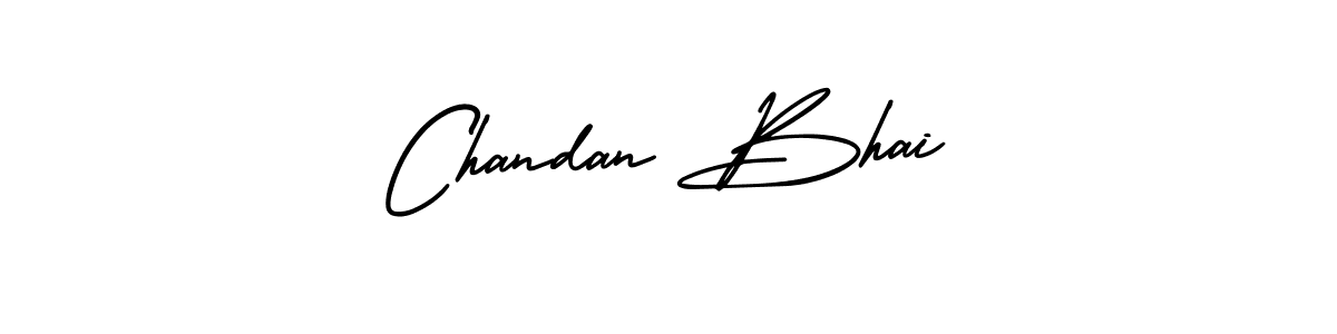 Design your own signature with our free online signature maker. With this signature software, you can create a handwritten (AmerikaSignatureDemo-Regular) signature for name Chandan Bhai. Chandan Bhai signature style 3 images and pictures png