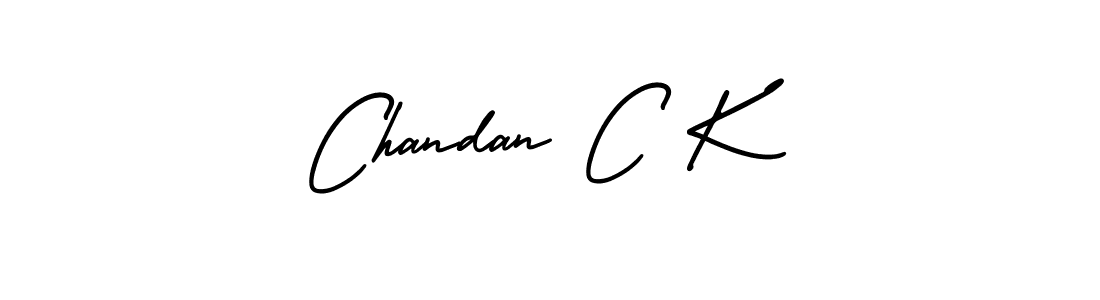 How to Draw Chandan C K signature style? AmerikaSignatureDemo-Regular is a latest design signature styles for name Chandan C K. Chandan C K signature style 3 images and pictures png