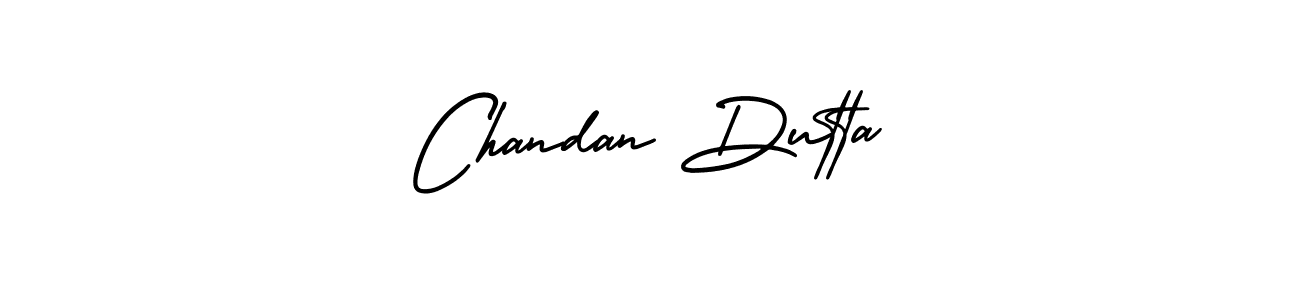 Chandan Dutta stylish signature style. Best Handwritten Sign (AmerikaSignatureDemo-Regular) for my name. Handwritten Signature Collection Ideas for my name Chandan Dutta. Chandan Dutta signature style 3 images and pictures png