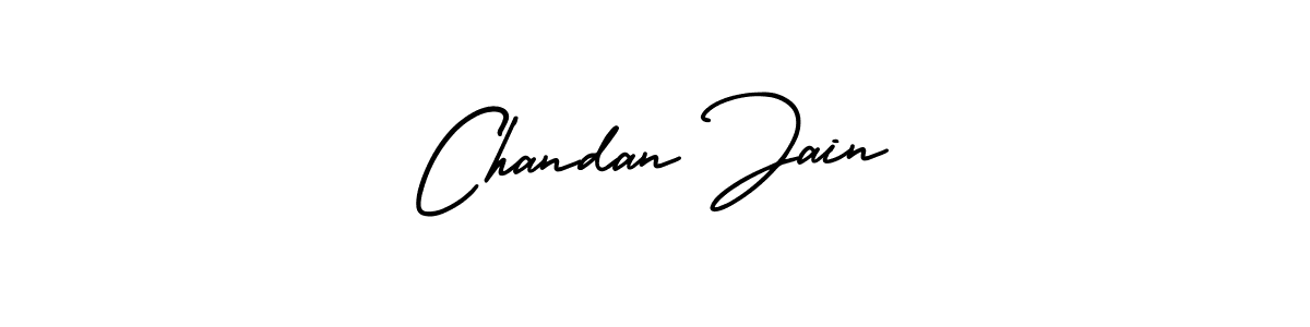 if you are searching for the best signature style for your name Chandan Jain. so please give up your signature search. here we have designed multiple signature styles  using AmerikaSignatureDemo-Regular. Chandan Jain signature style 3 images and pictures png