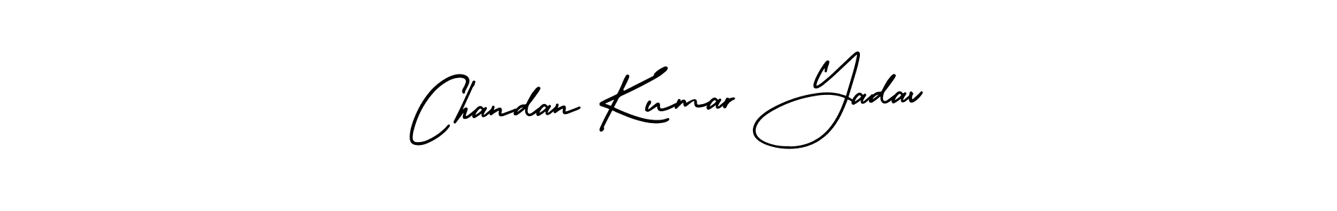 How to make Chandan Kumar Yadav signature? AmerikaSignatureDemo-Regular is a professional autograph style. Create handwritten signature for Chandan Kumar Yadav name. Chandan Kumar Yadav signature style 3 images and pictures png