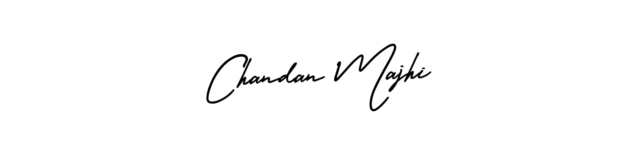 Chandan Majhi stylish signature style. Best Handwritten Sign (AmerikaSignatureDemo-Regular) for my name. Handwritten Signature Collection Ideas for my name Chandan Majhi. Chandan Majhi signature style 3 images and pictures png