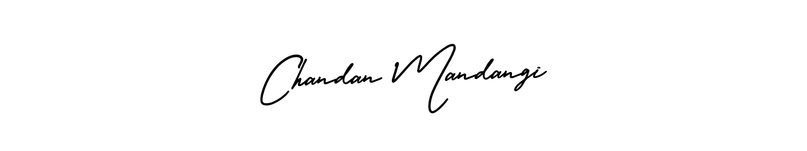 This is the best signature style for the Chandan Mandangi name. Also you like these signature font (AmerikaSignatureDemo-Regular). Mix name signature. Chandan Mandangi signature style 3 images and pictures png