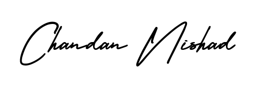 Similarly AmerikaSignatureDemo-Regular is the best handwritten signature design. Signature creator online. You can use it as an online autograph creator for name Chandan Nishad. Chandan Nishad signature style 3 images and pictures png