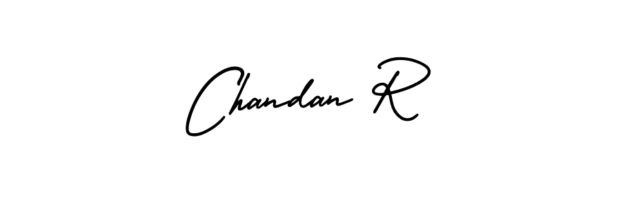 Best and Professional Signature Style for Chandan R. AmerikaSignatureDemo-Regular Best Signature Style Collection. Chandan R signature style 3 images and pictures png