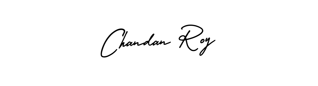 This is the best signature style for the Chandan Roy name. Also you like these signature font (AmerikaSignatureDemo-Regular). Mix name signature. Chandan Roy signature style 3 images and pictures png