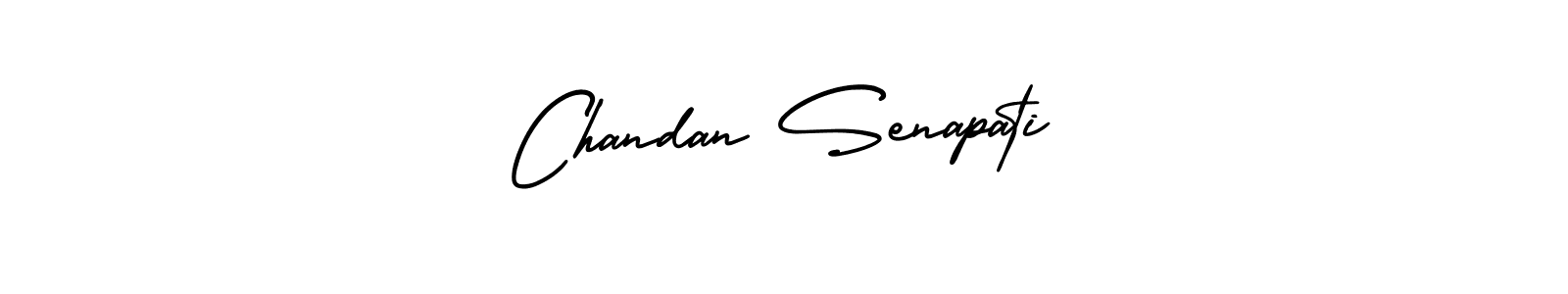 Design your own signature with our free online signature maker. With this signature software, you can create a handwritten (AmerikaSignatureDemo-Regular) signature for name Chandan Senapati. Chandan Senapati signature style 3 images and pictures png