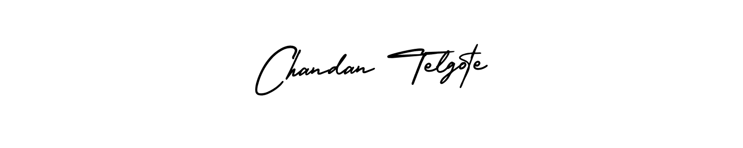 Make a beautiful signature design for name Chandan Telgote. With this signature (AmerikaSignatureDemo-Regular) style, you can create a handwritten signature for free. Chandan Telgote signature style 3 images and pictures png