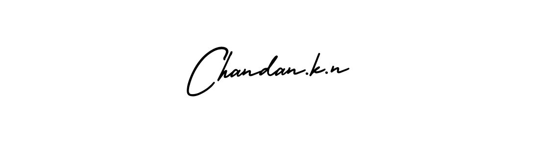 Best and Professional Signature Style for Chandan.k.n. AmerikaSignatureDemo-Regular Best Signature Style Collection. Chandan.k.n signature style 3 images and pictures png