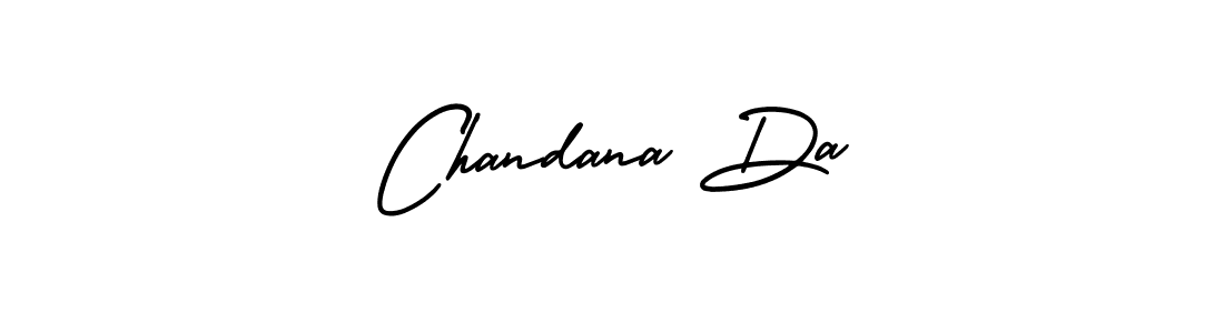 Chandana Da stylish signature style. Best Handwritten Sign (AmerikaSignatureDemo-Regular) for my name. Handwritten Signature Collection Ideas for my name Chandana Da. Chandana Da signature style 3 images and pictures png