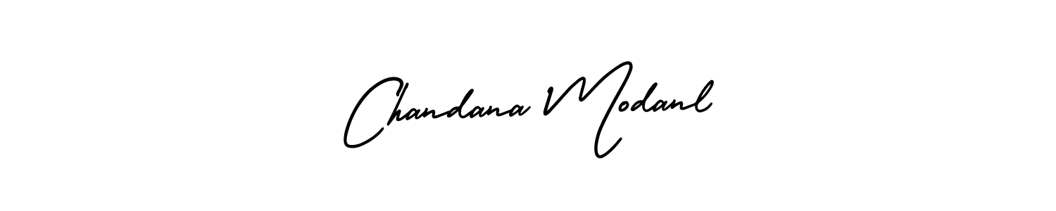 Best and Professional Signature Style for Chandana Modanl. AmerikaSignatureDemo-Regular Best Signature Style Collection. Chandana Modanl signature style 3 images and pictures png