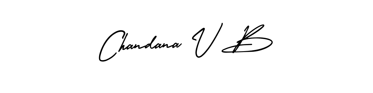 You can use this online signature creator to create a handwritten signature for the name Chandana V B. This is the best online autograph maker. Chandana V B signature style 3 images and pictures png