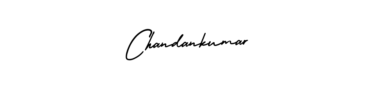 Chandankumar stylish signature style. Best Handwritten Sign (AmerikaSignatureDemo-Regular) for my name. Handwritten Signature Collection Ideas for my name Chandankumar. Chandankumar signature style 3 images and pictures png