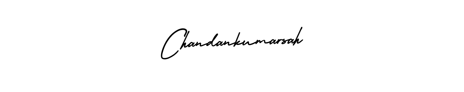 Also we have Chandankumarsah name is the best signature style. Create professional handwritten signature collection using AmerikaSignatureDemo-Regular autograph style. Chandankumarsah signature style 3 images and pictures png