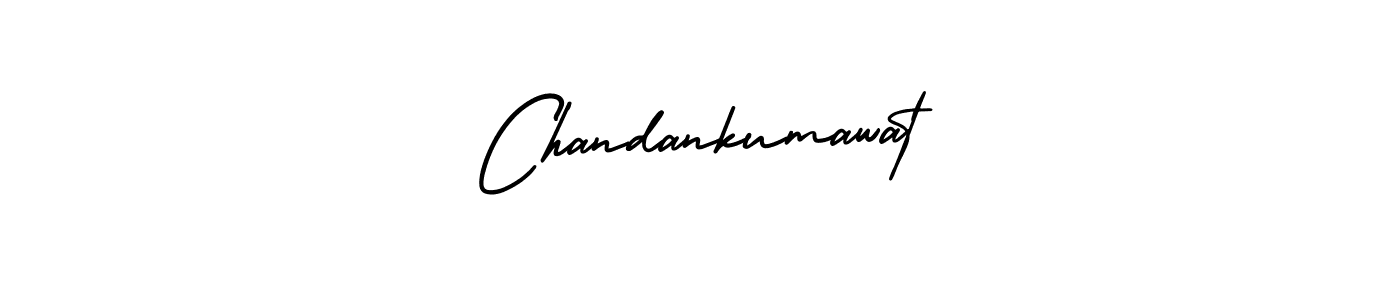 Use a signature maker to create a handwritten signature online. With this signature software, you can design (AmerikaSignatureDemo-Regular) your own signature for name Chandankumawat. Chandankumawat signature style 3 images and pictures png