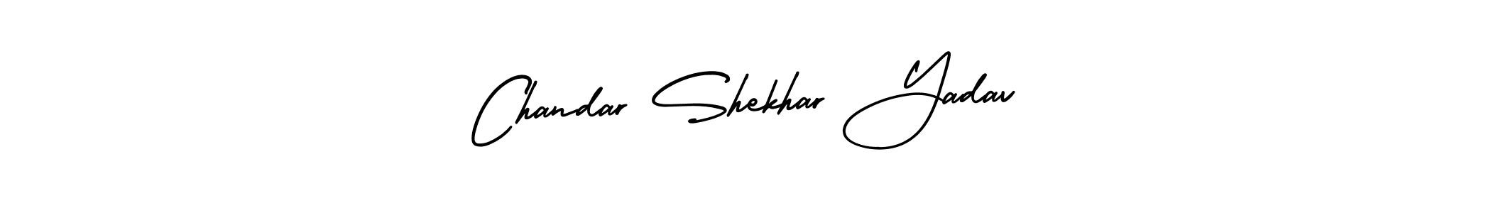Also You can easily find your signature by using the search form. We will create Chandar Shekhar Yadav name handwritten signature images for you free of cost using AmerikaSignatureDemo-Regular sign style. Chandar Shekhar Yadav signature style 3 images and pictures png