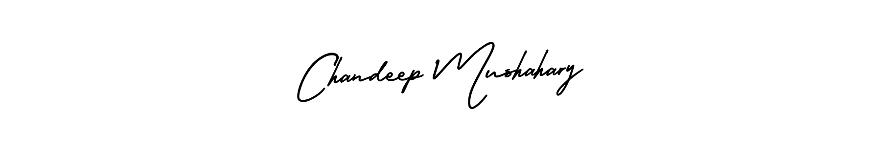 Also You can easily find your signature by using the search form. We will create Chandeep Mushahary name handwritten signature images for you free of cost using AmerikaSignatureDemo-Regular sign style. Chandeep Mushahary signature style 3 images and pictures png