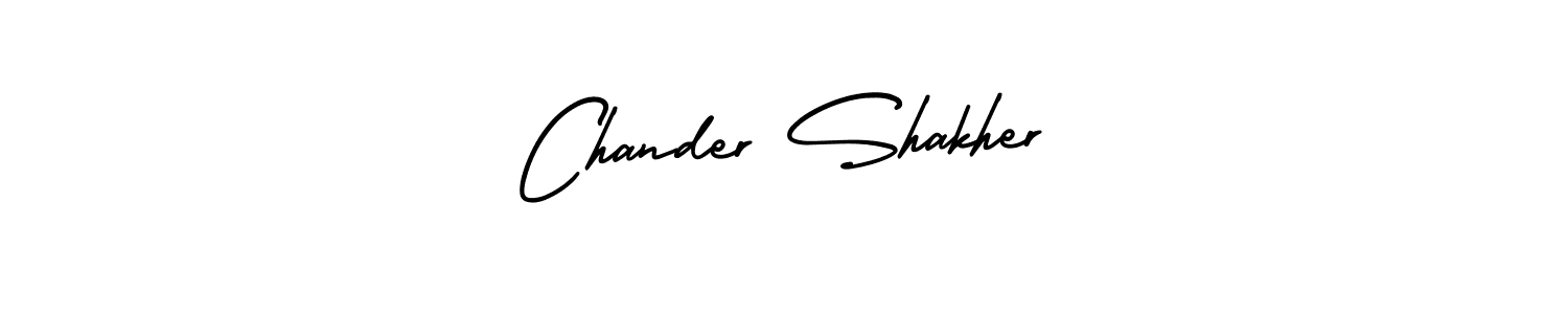 Also we have Chander Shakher name is the best signature style. Create professional handwritten signature collection using AmerikaSignatureDemo-Regular autograph style. Chander Shakher signature style 3 images and pictures png