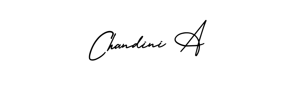 You can use this online signature creator to create a handwritten signature for the name Chandini A. This is the best online autograph maker. Chandini A signature style 3 images and pictures png