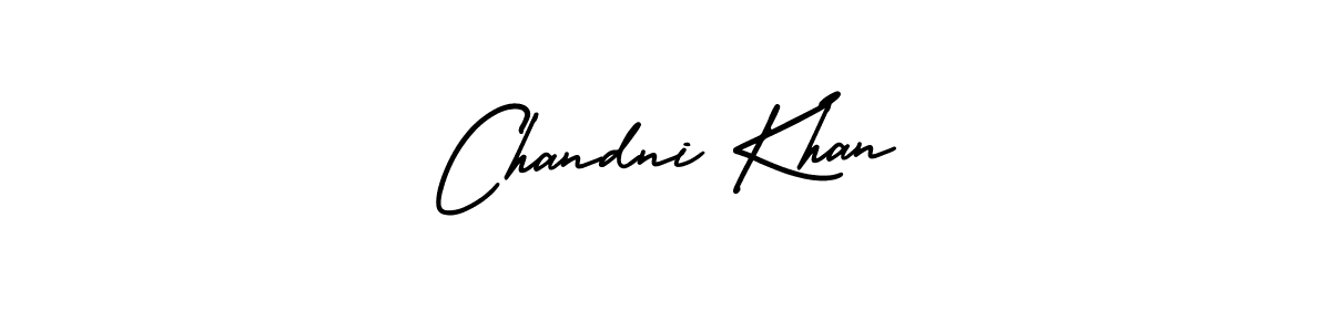 Make a short Chandni Khan signature style. Manage your documents anywhere anytime using AmerikaSignatureDemo-Regular. Create and add eSignatures, submit forms, share and send files easily. Chandni Khan signature style 3 images and pictures png