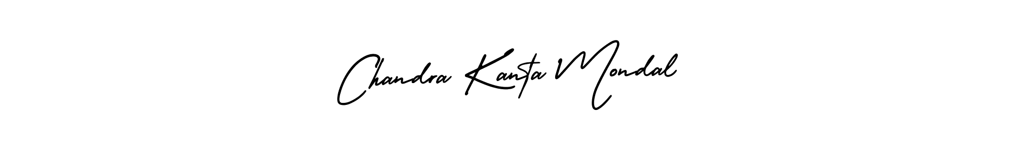 Chandra Kanta Mondal stylish signature style. Best Handwritten Sign (AmerikaSignatureDemo-Regular) for my name. Handwritten Signature Collection Ideas for my name Chandra Kanta Mondal. Chandra Kanta Mondal signature style 3 images and pictures png