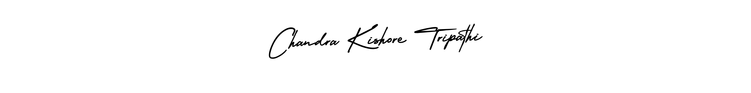 Chandra Kishore Tripathi stylish signature style. Best Handwritten Sign (AmerikaSignatureDemo-Regular) for my name. Handwritten Signature Collection Ideas for my name Chandra Kishore Tripathi. Chandra Kishore Tripathi signature style 3 images and pictures png