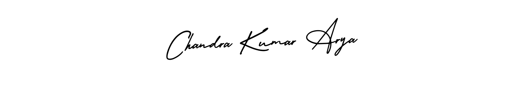 Chandra Kumar Arya stylish signature style. Best Handwritten Sign (AmerikaSignatureDemo-Regular) for my name. Handwritten Signature Collection Ideas for my name Chandra Kumar Arya. Chandra Kumar Arya signature style 3 images and pictures png