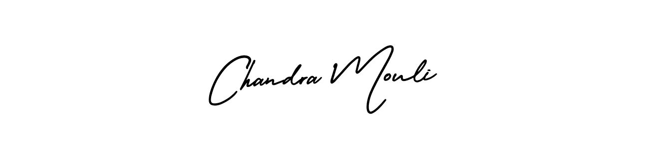 The best way (AmerikaSignatureDemo-Regular) to make a short signature is to pick only two or three words in your name. The name Chandra Mouli include a total of six letters. For converting this name. Chandra Mouli signature style 3 images and pictures png