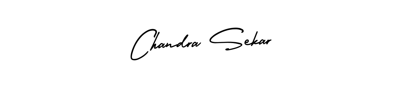 Design your own signature with our free online signature maker. With this signature software, you can create a handwritten (AmerikaSignatureDemo-Regular) signature for name Chandra Sekar. Chandra Sekar signature style 3 images and pictures png