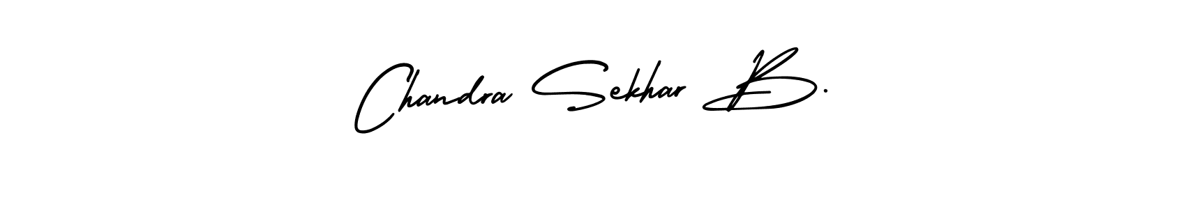 This is the best signature style for the Chandra Sekhar B. name. Also you like these signature font (AmerikaSignatureDemo-Regular). Mix name signature. Chandra Sekhar B. signature style 3 images and pictures png
