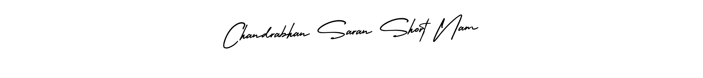 How to make Chandrabhan Saran Short Nam name signature. Use AmerikaSignatureDemo-Regular style for creating short signs online. This is the latest handwritten sign. Chandrabhan Saran Short Nam signature style 3 images and pictures png