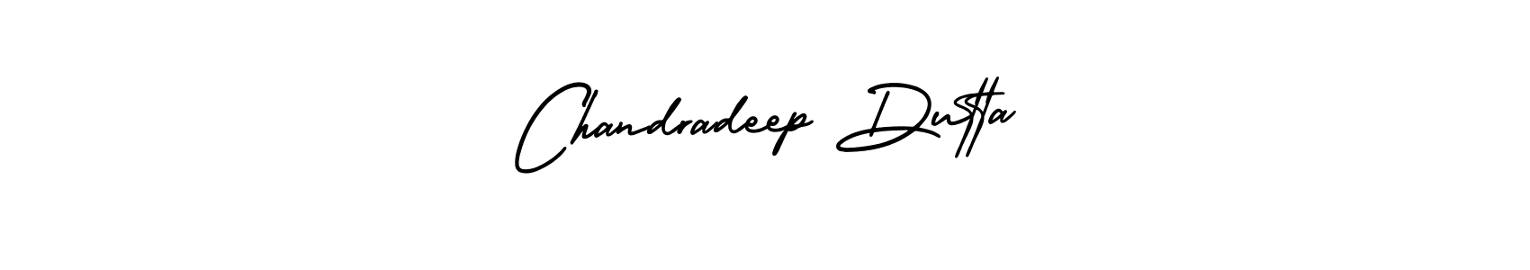 Design your own signature with our free online signature maker. With this signature software, you can create a handwritten (AmerikaSignatureDemo-Regular) signature for name Chandradeep Dutta. Chandradeep Dutta signature style 3 images and pictures png