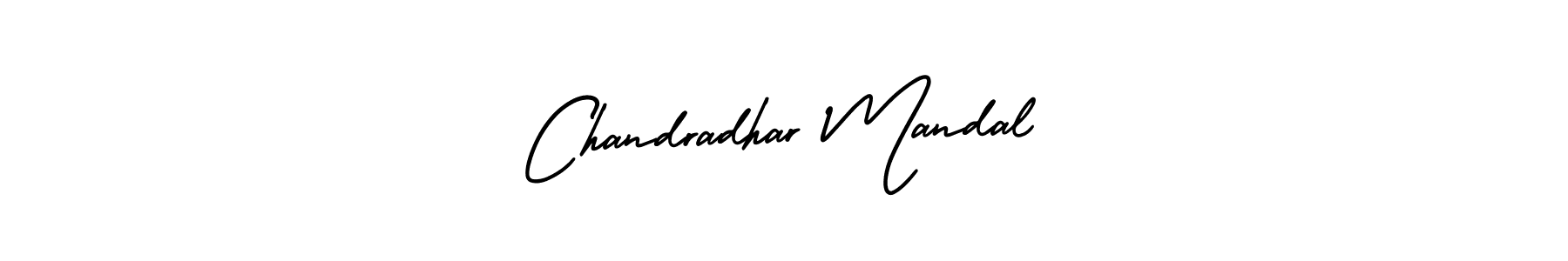 How to make Chandradhar Mandal signature? AmerikaSignatureDemo-Regular is a professional autograph style. Create handwritten signature for Chandradhar Mandal name. Chandradhar Mandal signature style 3 images and pictures png