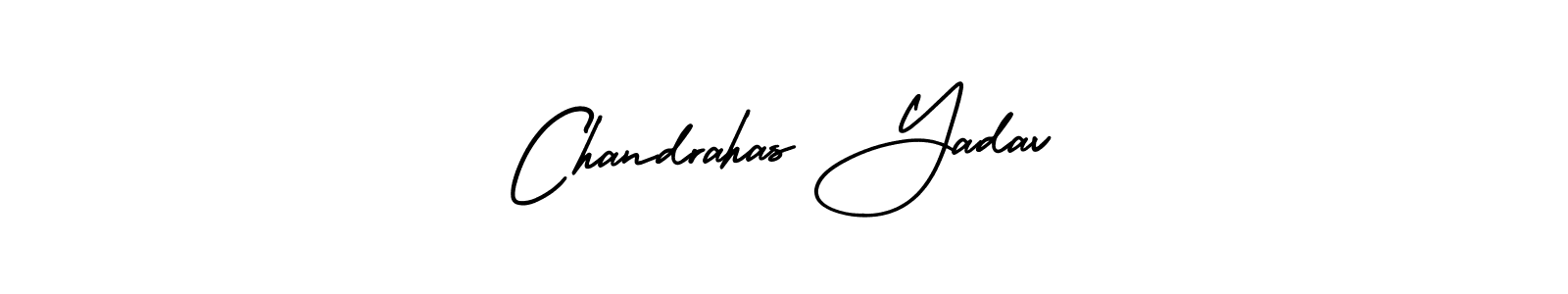 Make a beautiful signature design for name Chandrahas Yadav. With this signature (AmerikaSignatureDemo-Regular) style, you can create a handwritten signature for free. Chandrahas Yadav signature style 3 images and pictures png